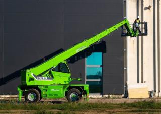 Merlo Roto 70.24 S PLUS EE4 Rotating Telehandler Specs & Dimensions (2022 - 2026)