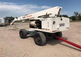 RP 66-4x4 Simon Wheeled Telescopic Boom Lifts