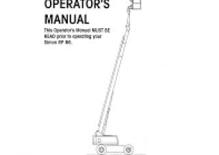 RP 86 Simon Wheeled Telescopic Boom Lifts