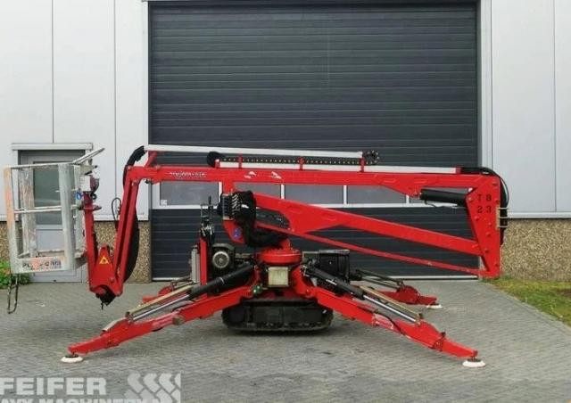 Basket RQG 150 spider Wheeled Articulating Boom Lifts (2004 - 2010) Specifications & Dimensions
