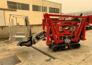 Basket RQG 18 spider Wheeled Articulating Boom Lifts (2004 - 2010) Specifications & Dimensions