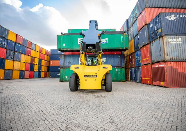 Hyster RS46-29XD/62 Reach Stacker Specs & Dimensions (2022 - 2026)