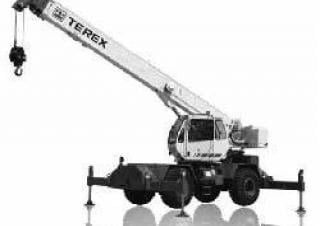 Terex Bendini RT 230-1 crane - load chart, specs & dimensions (2010 - 2013)