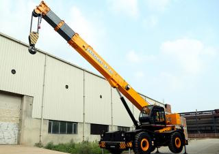 Escorts RT-40 crane - load chart, specs & dimensions (2017 - 2026)