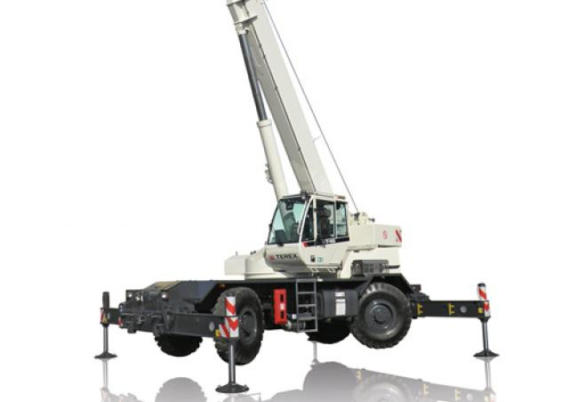 TEREX CRANES RT 45 crane - load chart, specs & dimensions (2017 - 2021)