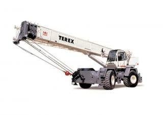 Terex Bendini RT 555-1 crane - load chart, specs & dimensions (2010 - 2013)