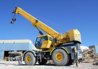 Grove RT 855 B (4x4x4) crane - load chart, specs & dimensions (1993 - 1999)
