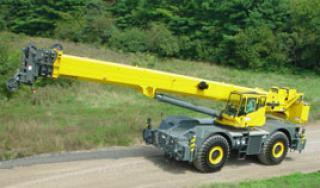 Grove RT 875 E (4x4x4) crane - load chart, specs & dimensions (2005 - 2008)