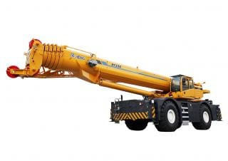 XCMG RT150 crane - load chart, specs & dimensions (2017 - 2026)