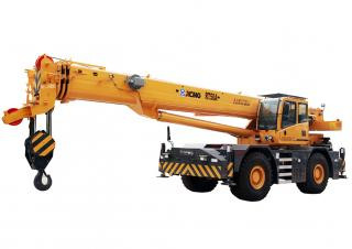 XCMG RT50A crane - load chart, specs & dimensions (2017 - 2026)