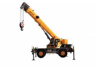 Grove RT550E crane - load chart, specs & dimensions (2013 - 2026)
