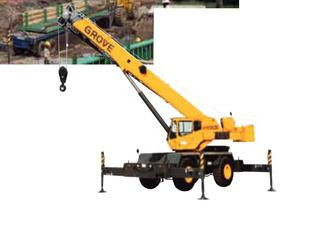 Grove RT650E crane - load chart, specs & dimensions (2000 - 2017)