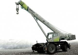 Zoomlion RT75 crane - load chart, specs & dimensions (2017 - 2021)