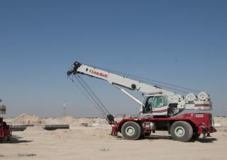 Link-Belt RTC-8050 Series II crane - load chart, specs & dimensions (2017 - 2026)