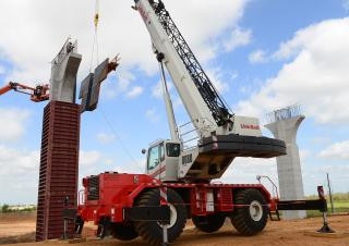 Link-Belt RTC-8080 Series II crane - load chart, specs & dimensions (2017 - 2026)