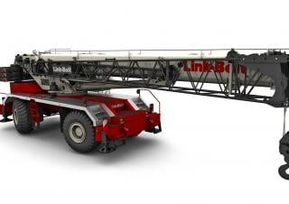 Link-Belt RTC-8090 Series II crane - load chart, specs & dimensions (2017 - 2026)