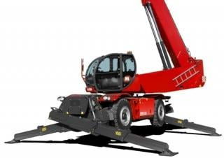 MAGNI RTH 13.26 SH Rotating Telehandler Specs & Dimensions (2015 - 2024)