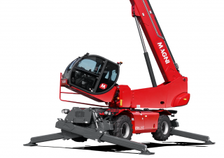 MAGNI RTH 6.26 TC Rotating Telehandler Specs & Dimensions (2025 - 2026)