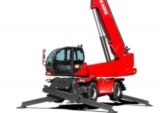 MAGNI RTH 6.35 SH Rotating Telehandler Specs & Dimensions (2015 - 2024)
