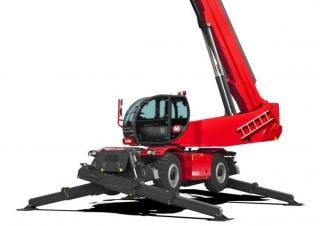 MAGNI RTH 6.51 Rotating Telehandler Specs & Dimensions (2023 - 2025)