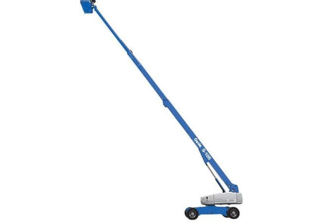 Genie S 105 D Wheeled Telescopic Boom Lifts (2001 - 2008) Specifications & Dimensions