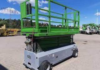 S 111 E 12 German Standard Lift Wheeled scissor lifts