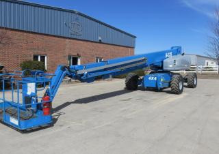 Genie S 125 D Wheeled Telescopic Boom Lifts (2001 - 2008) Specifications & Dimensions