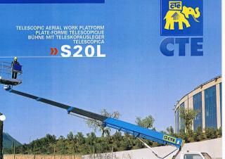 S 20 L CTE Truck Mounted Telescopic Boom Lifts