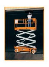 S 2033 Snorkel Wheeled scissor lifts
