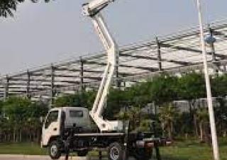 S-2110C Mantall Trailer Mounted Articulating Boom Lifts