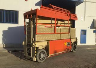 S 238 E 18 German Standard Lift Wheeled scissor lifts