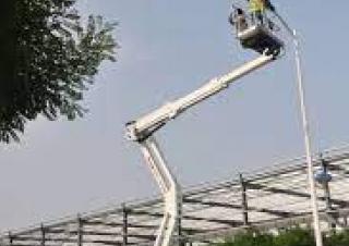 S-2512C Mantall Trailer Mounted Articulating Boom Lifts
