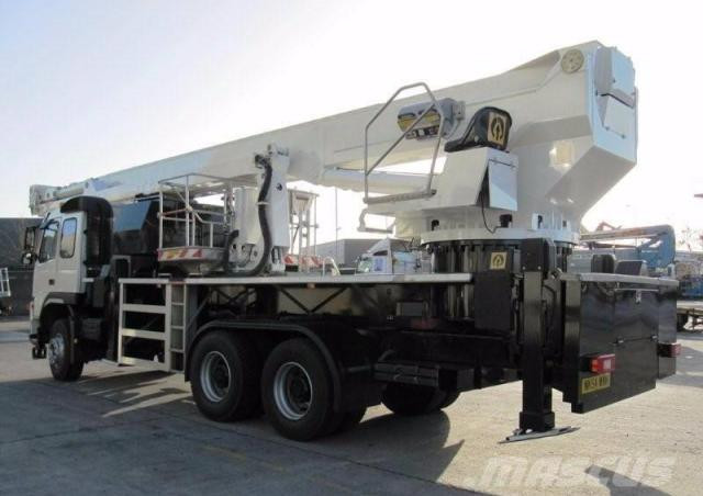 Bronto Skylift S 28 MDT Truck Mounted Telescopic Boom Lifts (1993 - 1997) Specifications & Dimensions