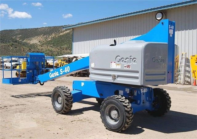 Genie S 40 D Wheeled Telescopic Boom Lifts (2001 - 2008) Specifications & Dimensions