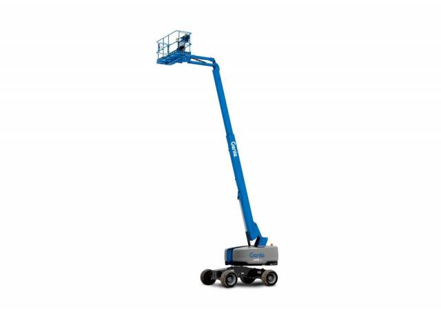 Genie S-40 HF Wheeled Telescopic Boom Lifts (2021 - 2026) Specifications & Dimensions
