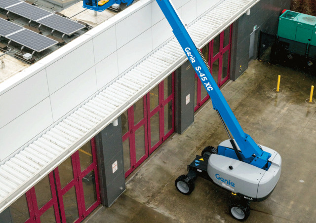 Genie S-40 XC Wheeled Telescopic Boom Lifts (2023 - 2026) Specifications & Dimensions