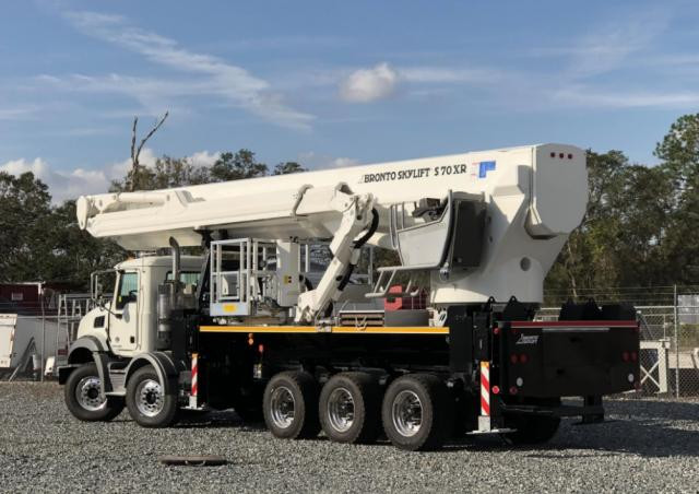 Bronto Skylift S 47 XR Truck Mounted Telescopic Boom Lifts (2015 - 2017) Specifications & Dimensions