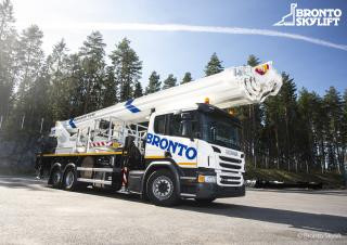 Bronto Skylift S 56 XR Truck Mounted Telescopic Boom Lifts (2013 - 2022) Specifications & Dimensions