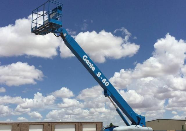 Genie S 60 D Wheeled Telescopic Boom Lifts (2001 - 2008) Specifications & Dimensions