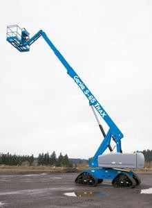 Genie S-60 TraX Crawler Telescopic Boom Lifts (2009 - 2018) Specifications & Dimensions