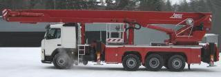 Bronto Skylift S 60 XDT Truck Mounted Telescopic Boom Lifts (2004 - 2006) Specifications & Dimensions