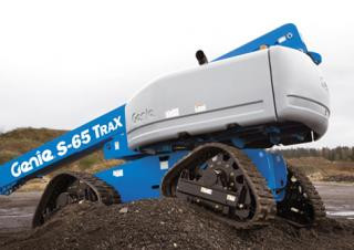 Genie S-65 TraX Crawler Telescopic Boom Lifts (2009 - 2018) Specifications & Dimensions