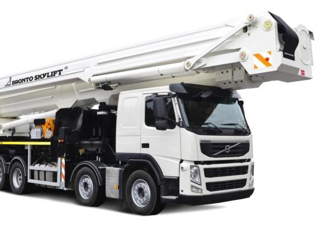 Bronto Skylift S 72 HLA Truck Mounted Telescopic Boom Lifts (1995 - 1999) Specifications & Dimensions