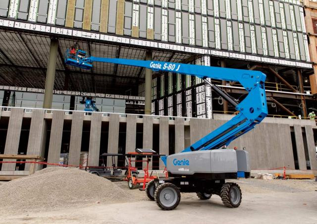 Genie S-80 J Wheeled Telescopic Boom Lifts (2020 - 2026) Specifications & Dimensions