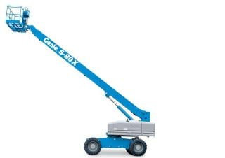 Genie S-80X Wheeled Telescopic Boom Lifts (2019 - 2022) Specifications & Dimensions