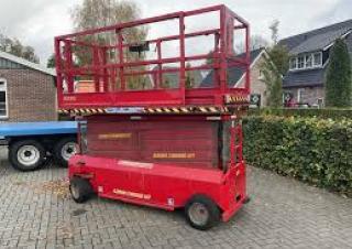 S 90 E 16 P/LB German Standard Lift Wheeled scissor lifts