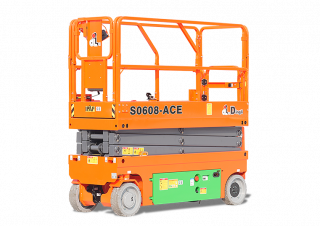 Dingli S0608-ACE Wheeled scissor lifts (2025 - 2026) Specifications & Dimensions