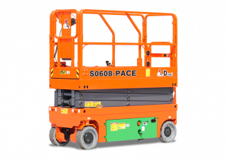 Dingli S0608-PACE Wheeled scissor lifts (2025 - 2026) Specifications & Dimensions