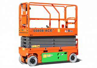 Dingli S0808-ACE+ Wheeled scissor lifts (2025 - 2026) Specifications & Dimensions