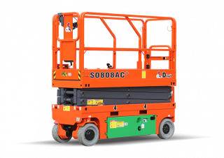 Dingli S0808AC+ Wheeled scissor lifts (2025 - 2026) Specifications & Dimensions